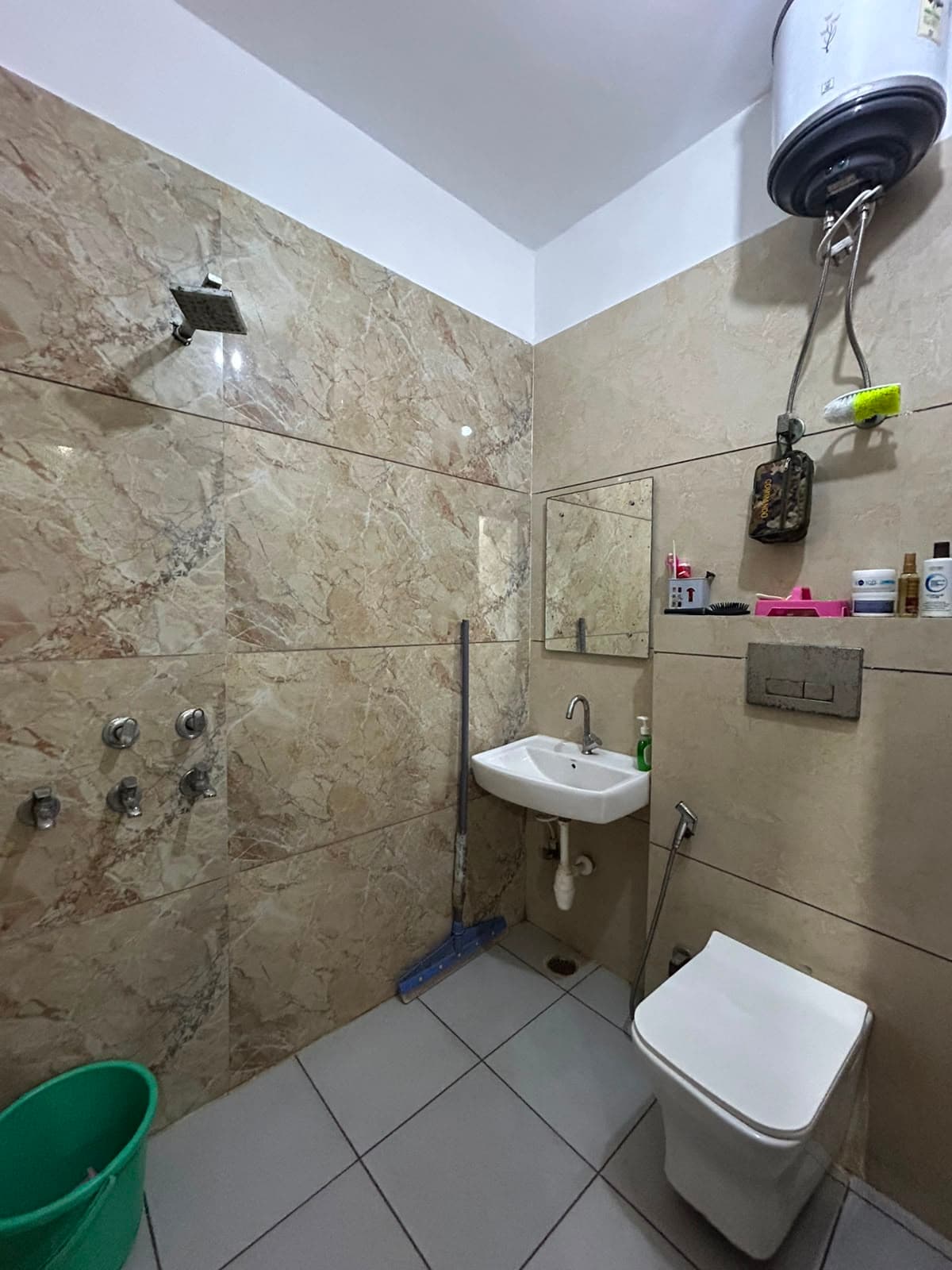 Clean and modern washroom facilities at The Fort Residency